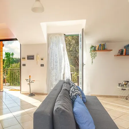 5 Min Dal Mare Luminoso Bilocale Con Terrazza Апартаменты Лоано